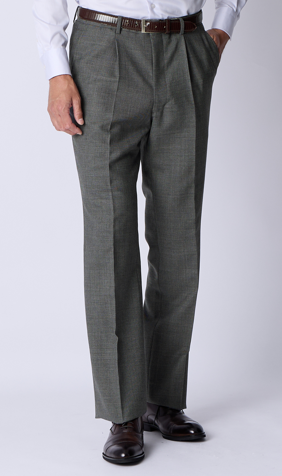 プレミアムスタンダードスーツ【CAVENDISH】 グレー 体型:A体(標準型),号数（身長）:3号(160cm)