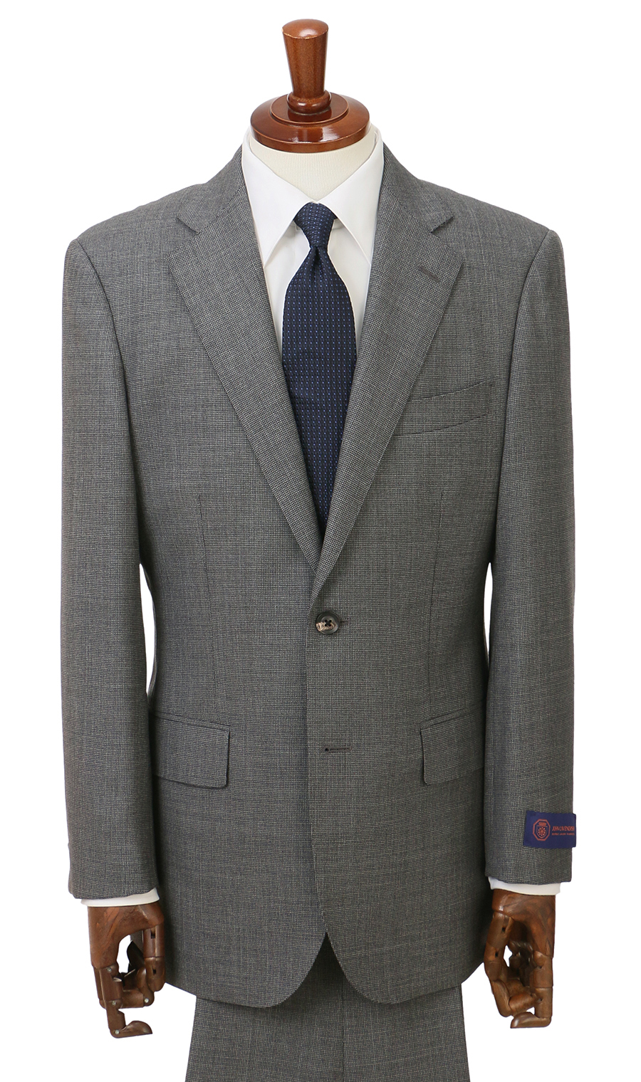 プレミアムスタンダードスーツ【CAVENDISH】 グレー 体型:A体(標準型),号数（身長）:3号(160cm)