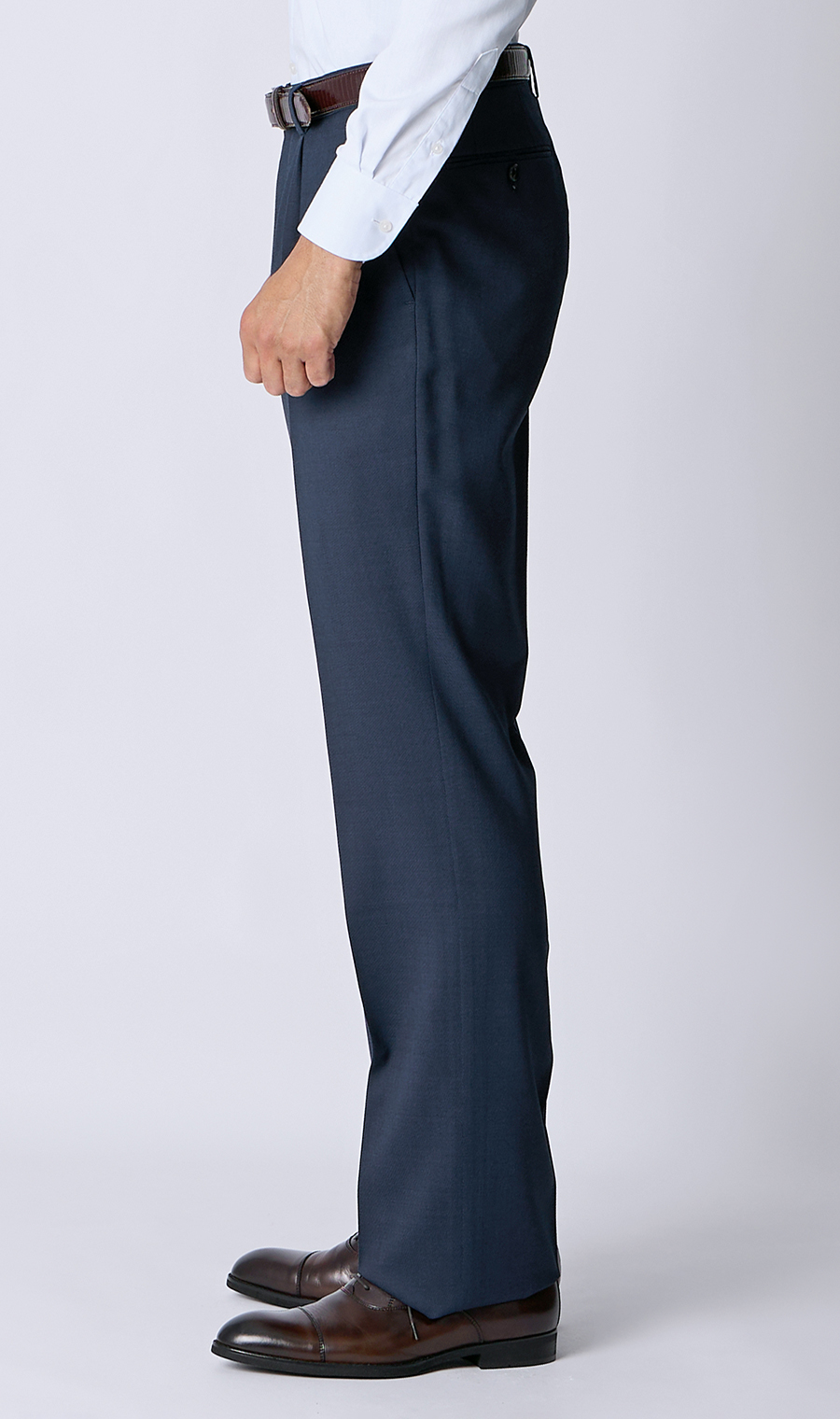 プレミアムスタンダードスーツ【DORMEUIL】 ブルー 体型:A体(標準型),号数(身長):5号(170cm)