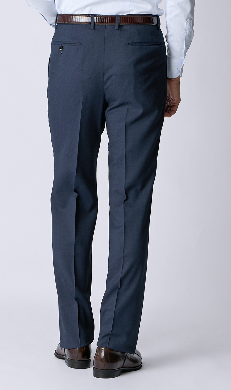 プレミアムスタンダードスーツ【DORMEUIL】 ブルー 体型:A体(標準型),号数(身長):5号(170cm)