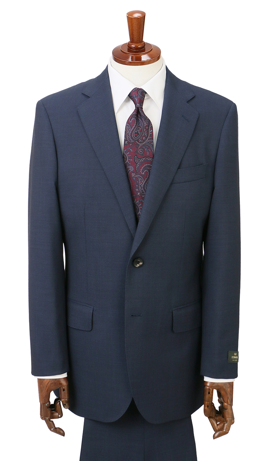 プレミアムスタンダードスーツ【DORMEUIL】 ブルー 体型:A体(標準型),号数(身長):5号(170cm)