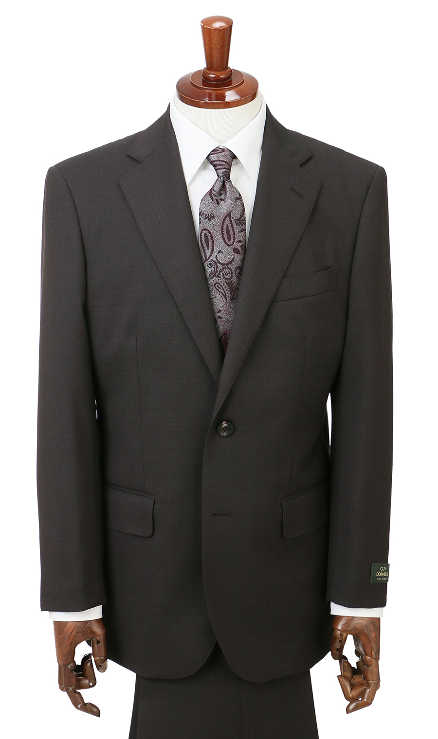 極美品✨XL相当 DORMEUIL スーツ セットアップ ペイズリー総柄 DORMEUIL】EXEL UK スーツ（SRGOSM0860