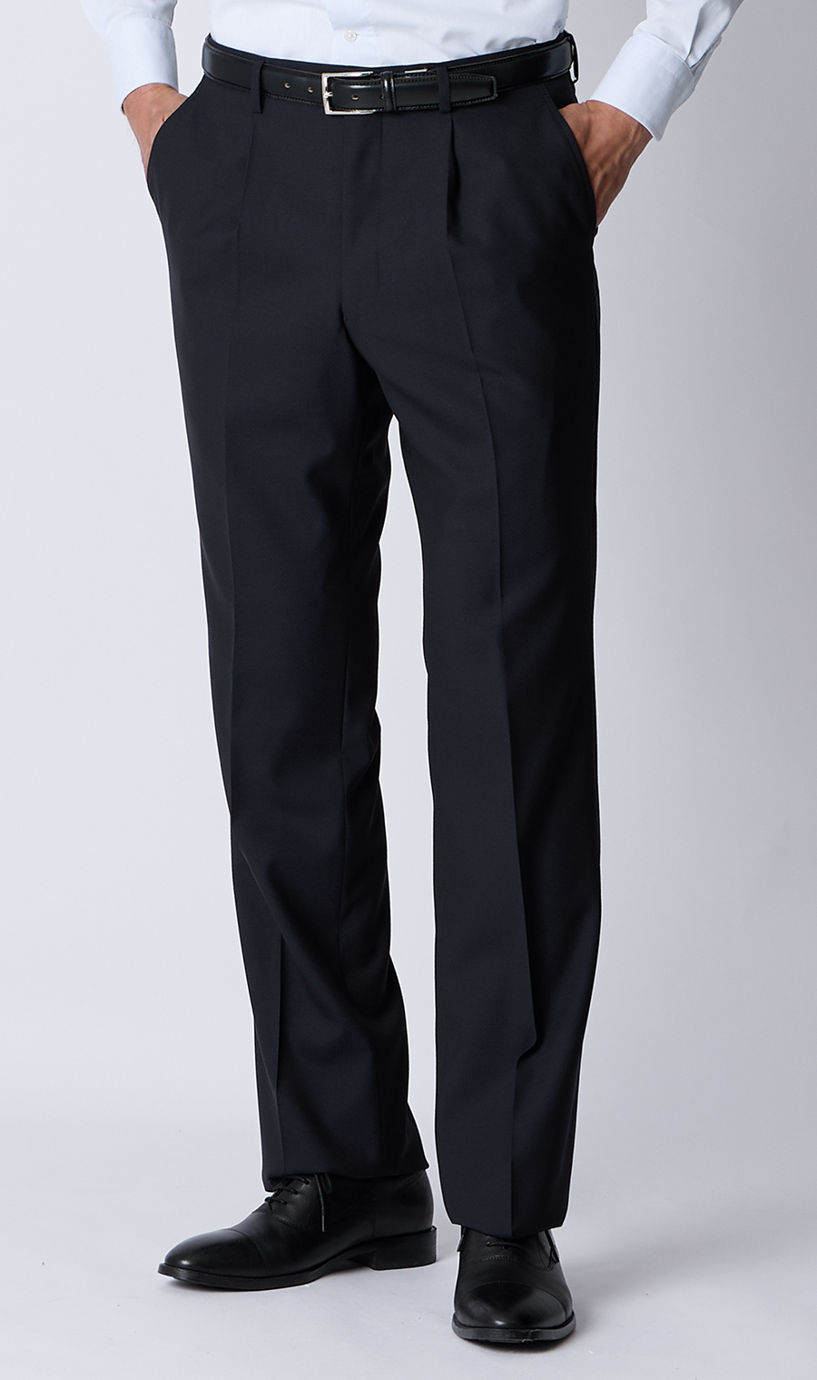 プレミアムスタンダードスーツ【DORMEUIL】 ネイビー 体型:A体(標準型),号数（身長）:3号(160cm)