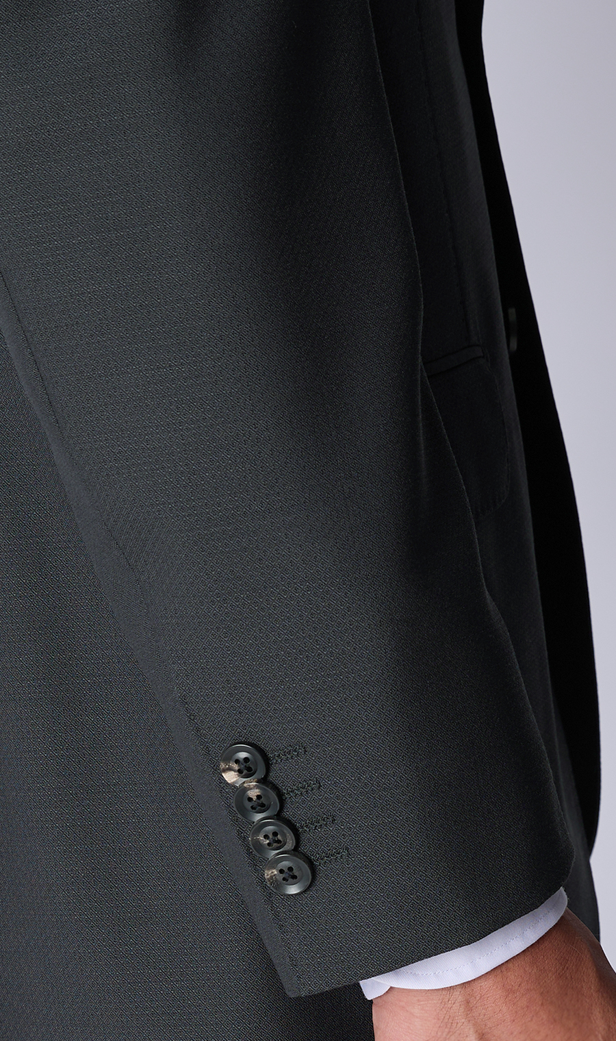 プレミアムスタンダードスーツ【DORMEUIL】 チャコール 体型:A体(標準型),号数（身長）:3号(160cm)