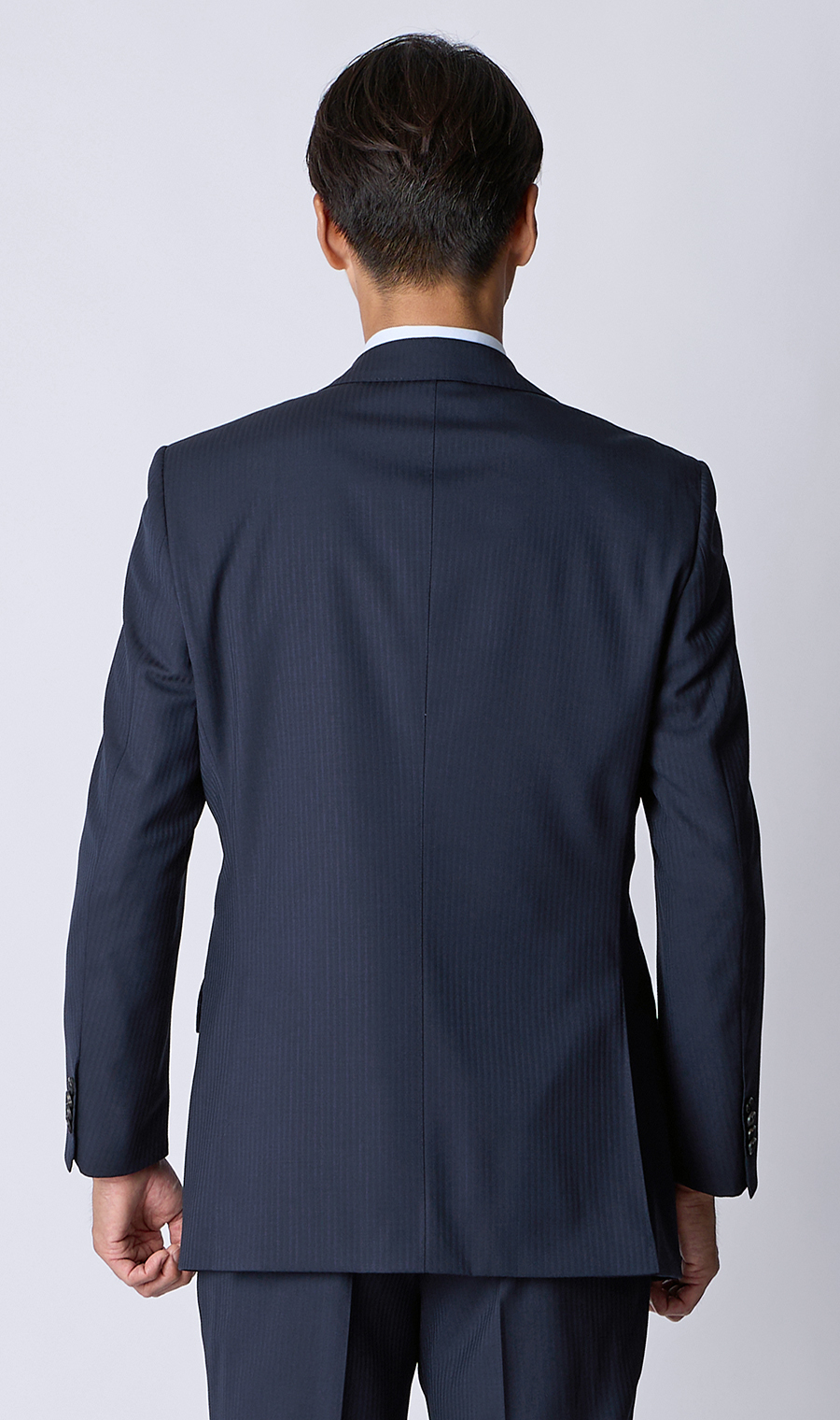 プレミアムスタンダードスーツ【DORMEUIL】 ネイビー 体型:A体(標準型),号数（身長）:4号(165cm)