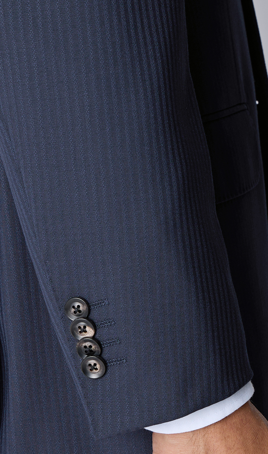 プレミアムスタンダードスーツ【DORMEUIL】 ネイビー 体型:A体(標準型),号数（身長）:4号(165cm)