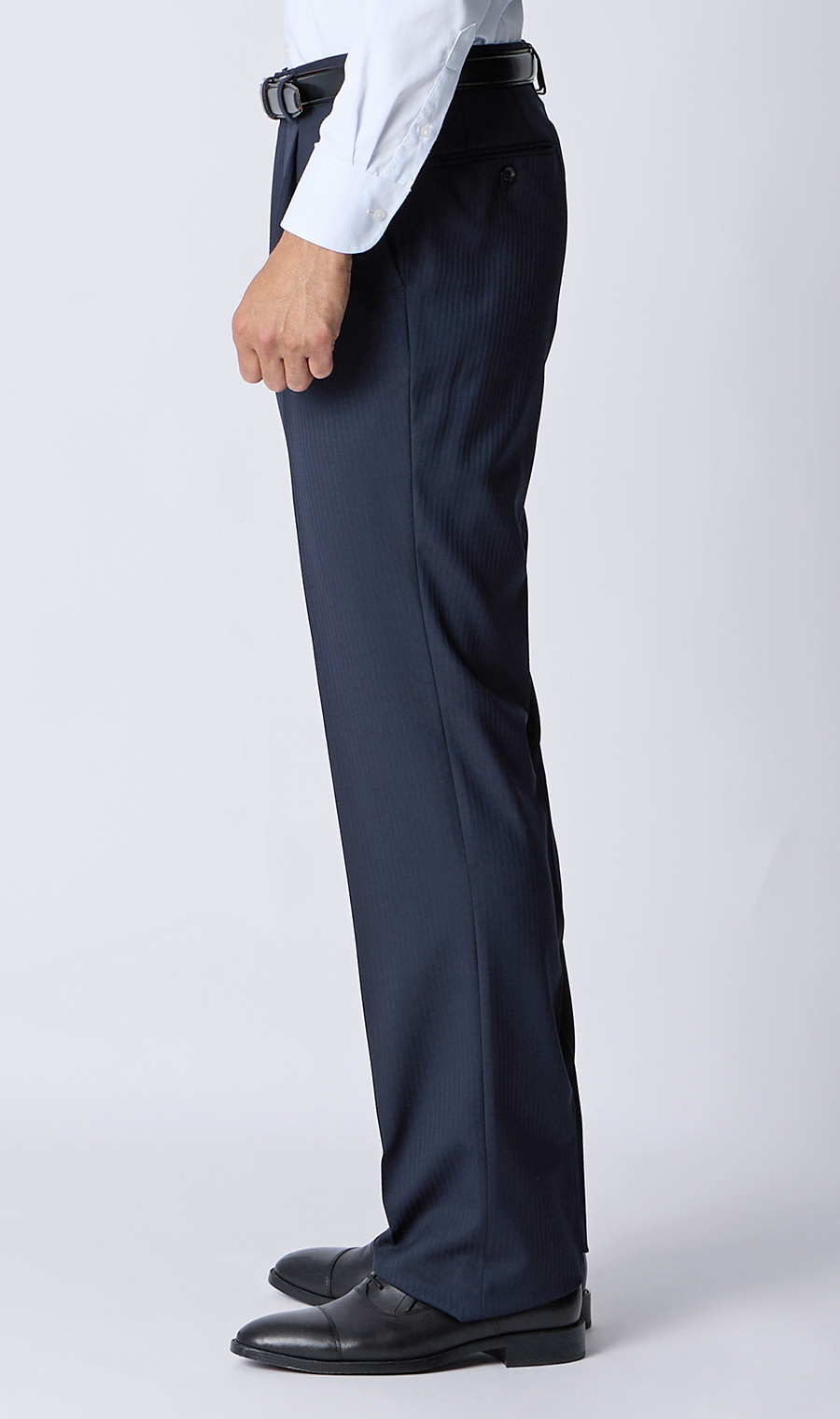 プレミアムスタンダードスーツ【DORMEUIL】 ネイビー 体型:A体(標準型),号数（身長）:4号(165cm)