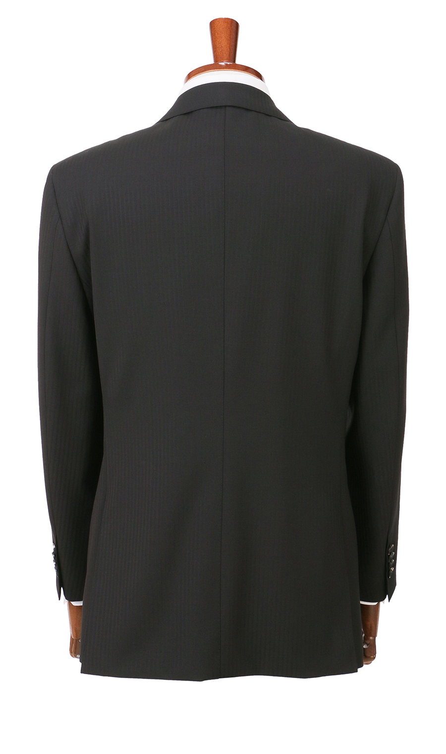 プレミアムスタンダードスーツ【DORMEUIL】 ブラック 体型:AB体(がっちり型),号数(身長):3号(160cm)