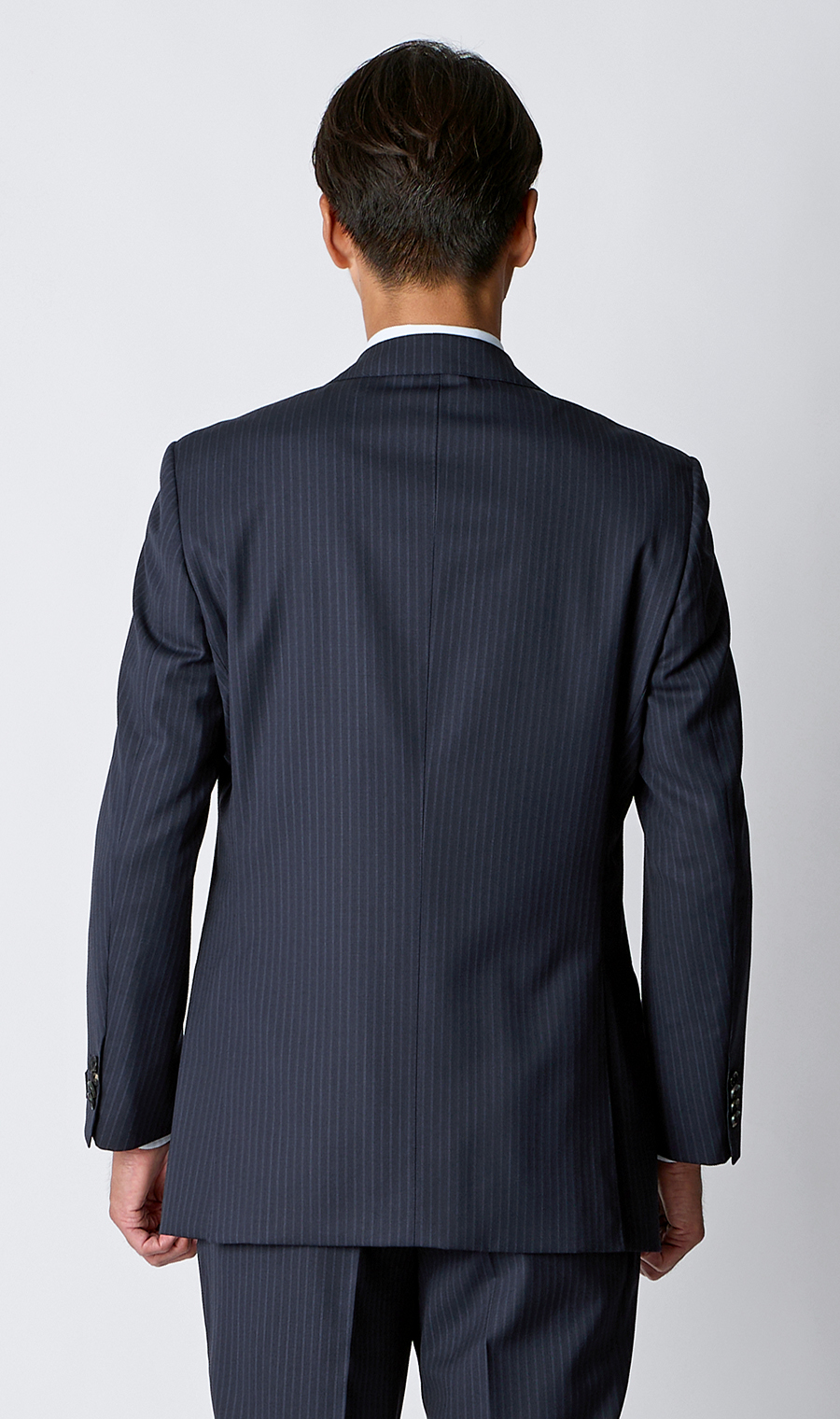 プレミアムスタンダードスーツ【DORMEUIL】 ネイビー 体型:A体(標準型),号数（身長）:4号(165cm)