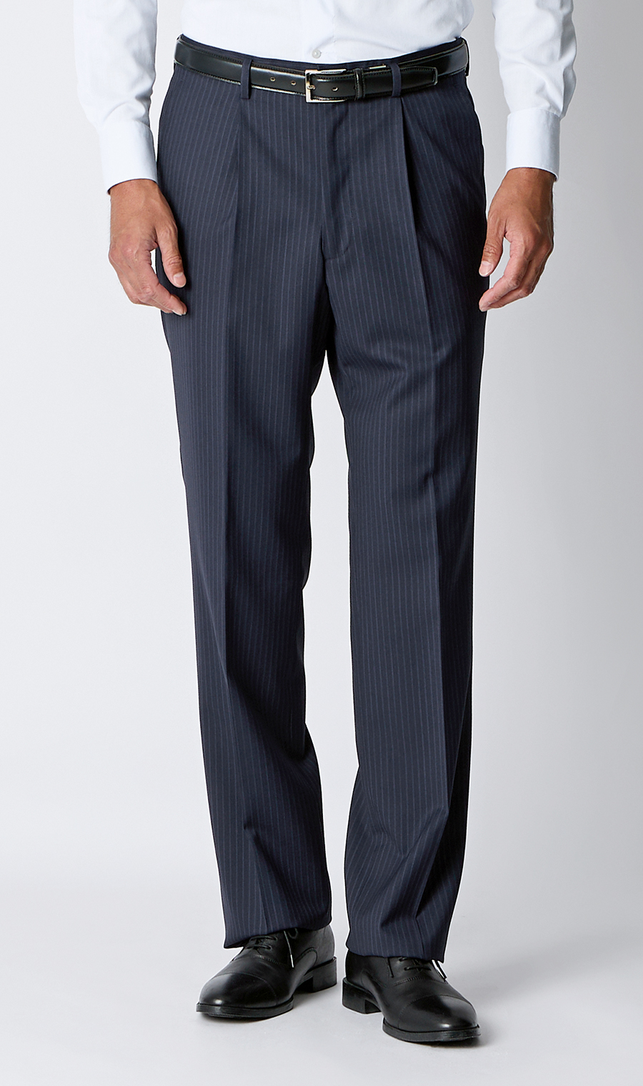 プレミアムスタンダードスーツ【DORMEUIL】 ネイビー 体型:A体(標準型),号数（身長）:4号(165cm)