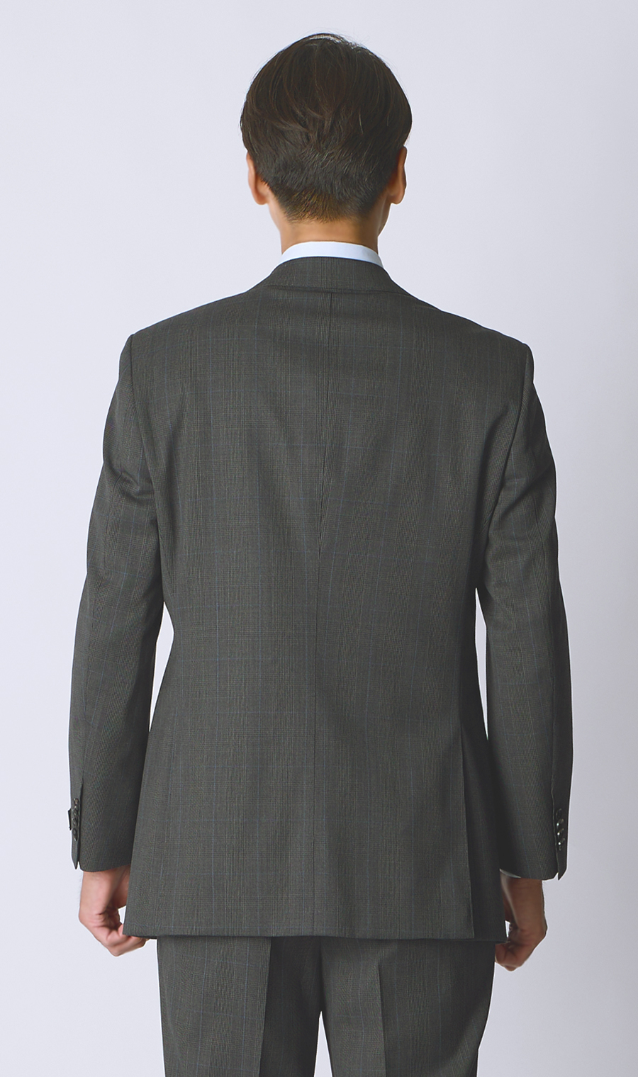 プレミアムスタンダードスーツ【DORMEUIL】 グレー 体型:A体(標準型),号数（身長）:4号(165cm)