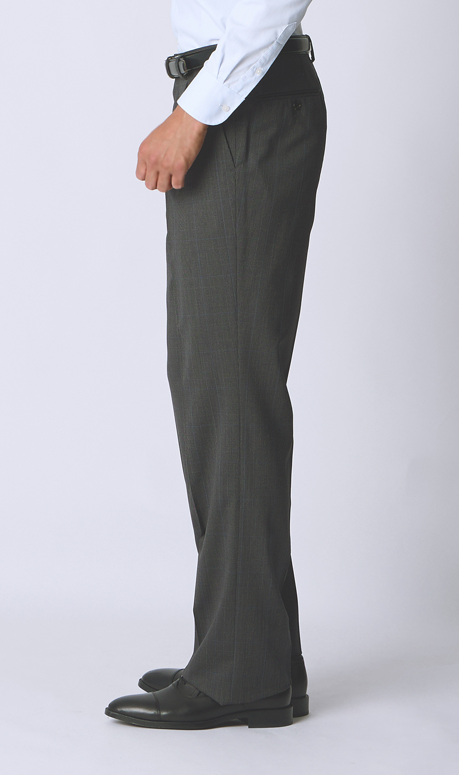 プレミアムスタンダードスーツ【DORMEUIL】 グレー 体型:A体(標準型),号数（身長）:4号(165cm)