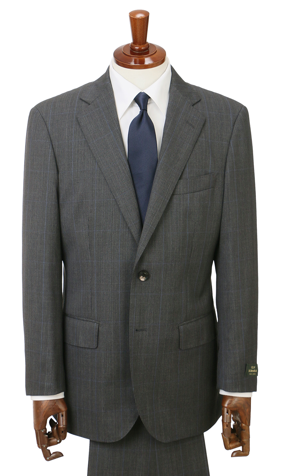 プレミアムスタンダードスーツ【DORMEUIL】 グレー 体型:A体(標準型),号数（身長）:4号(165cm)