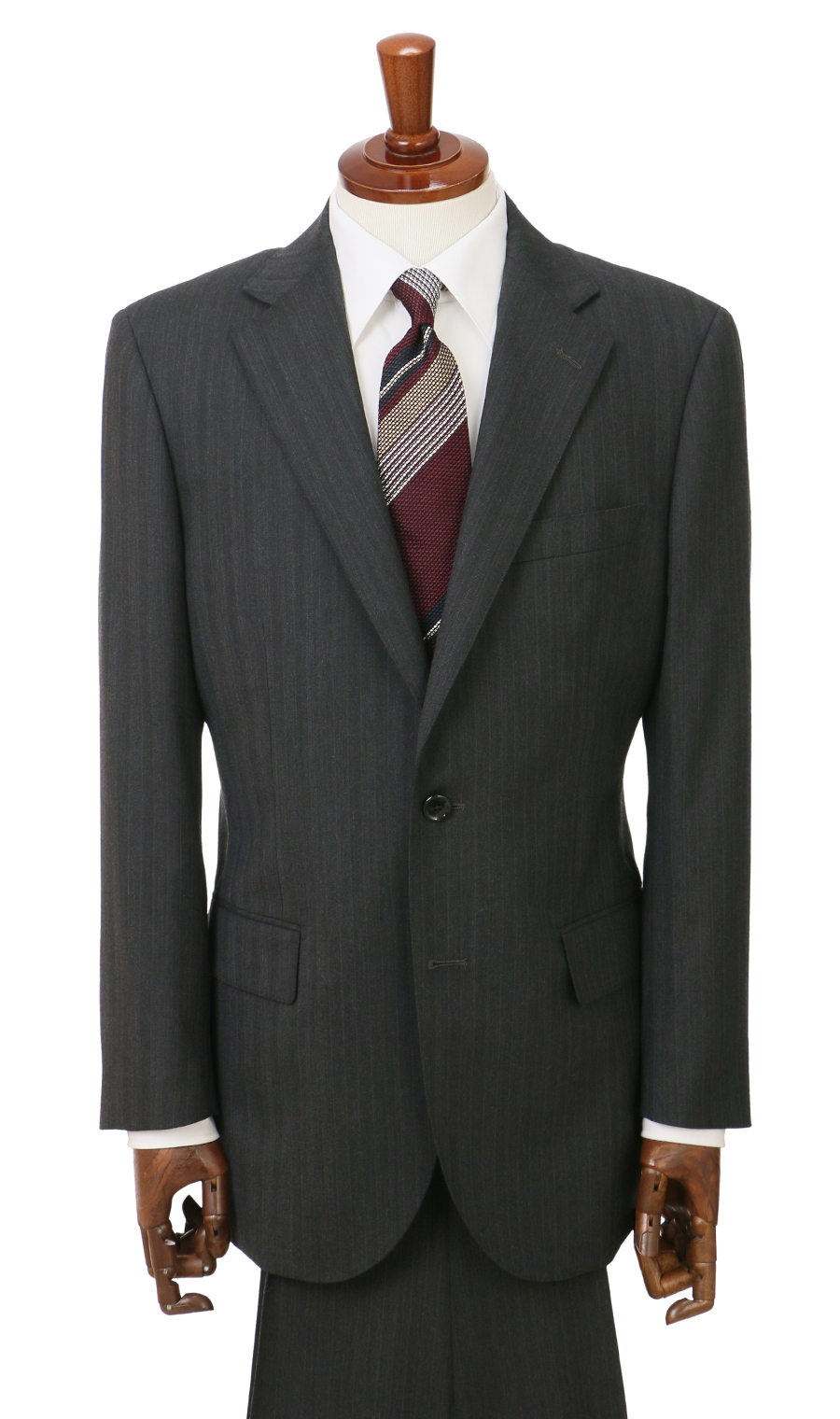 スタンダードスーツ【Plastics Smart】 グレー 体型:A体(標準型),号数（身長）:3号(160cm)