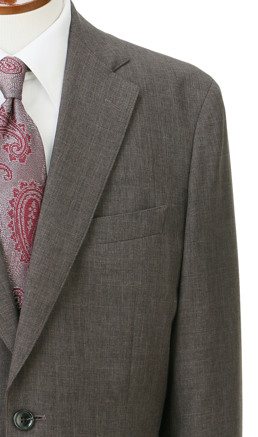 スタンダードスーツ【ウォッシャブル】【Plastics Smart】 ブラウン 体型:A体(標準型),号数（身長）:5号(170cm)