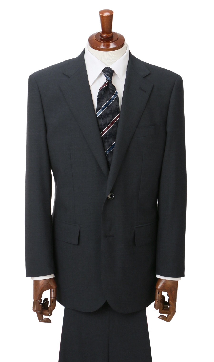 スタンダードスーツ【CONTROLα】【ウォッシャブル】 ネイビー 体型:A体(標準型),号数（身長）:3号(160cm)