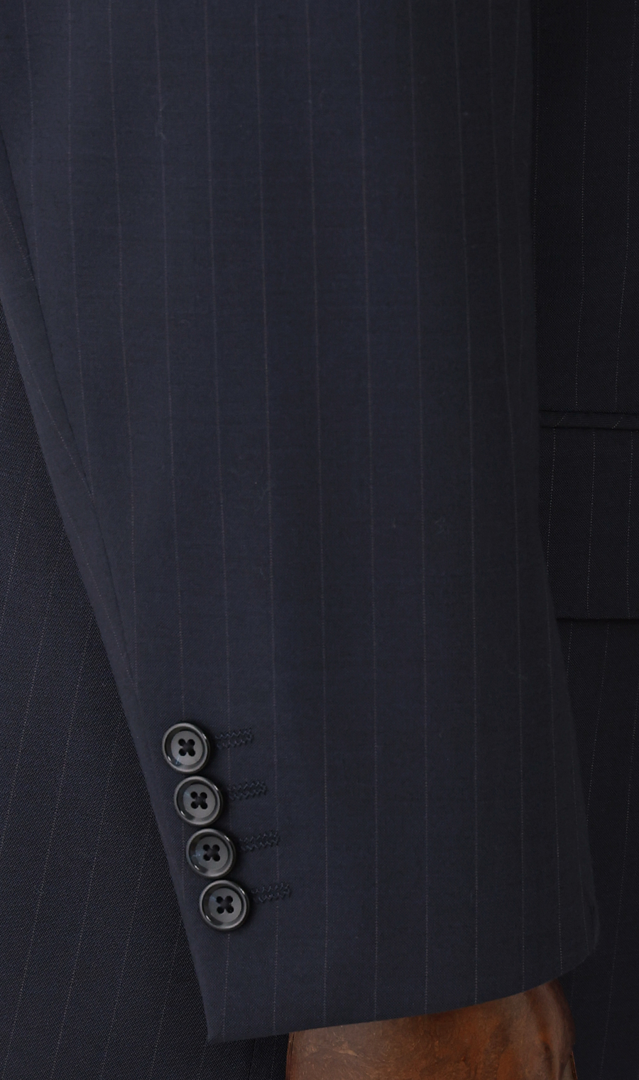 スタンダードスーツ【キング&トール】【Plastics Smart】 ネイビー 体型:E体(大きいサイズ),号数（身長）:4号(165cm)