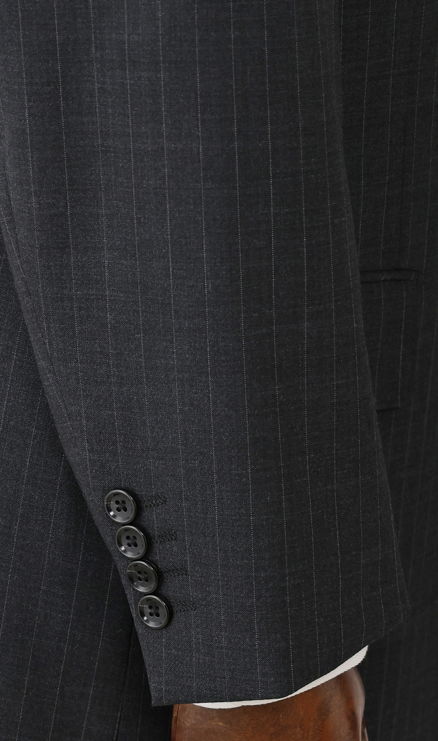 スタンダードスーツ【キング&トール】【Plastics Smart】 グレー 体型:E体(大きいサイズ),号数（身長）:4号(165cm)