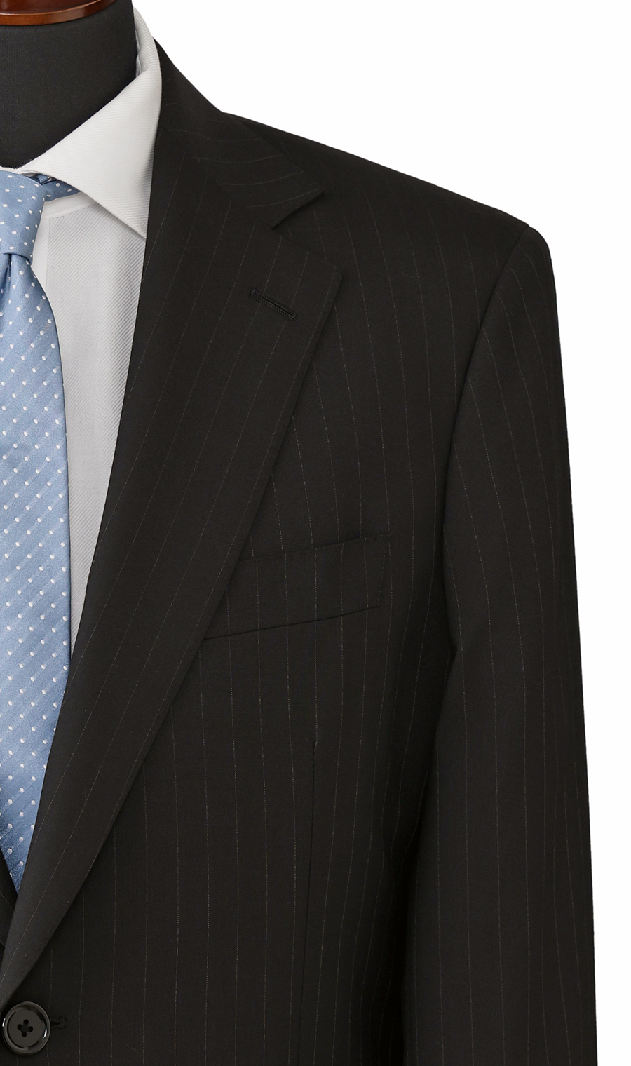 スタンダードスーツ【キング&トール】【Plastics Smart】 ブラック 体型:E体(大きいサイズ),号数（身長）:3号(160cm)