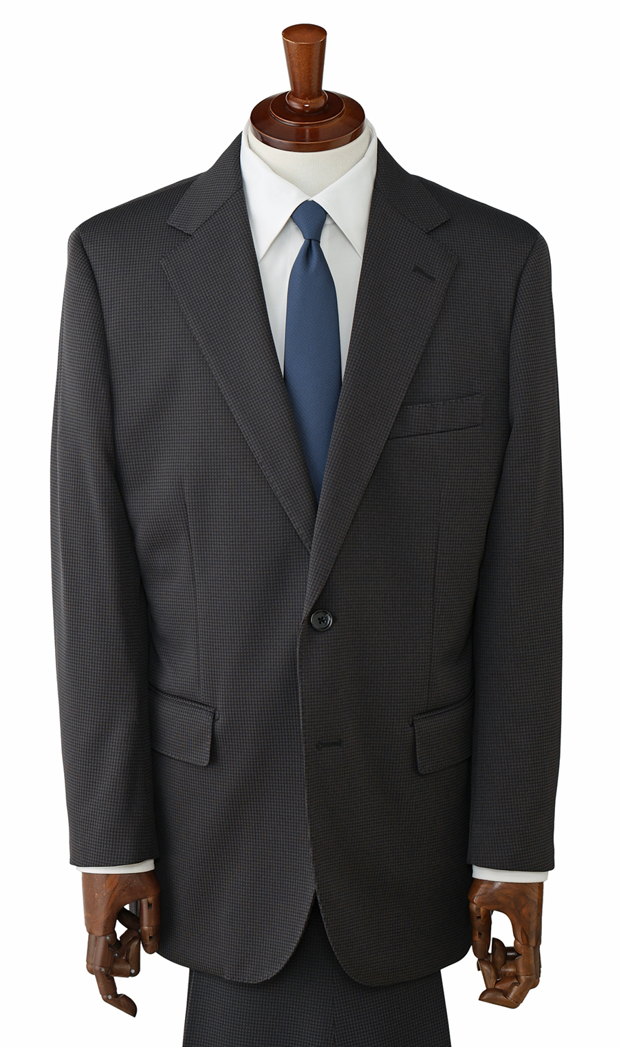 スタンダードスーツ【TioTioPREMIUM】【ACTIVEXPAND】 グレー 体型:AB体(がっちり型),号数（身長）:4号(165cm)