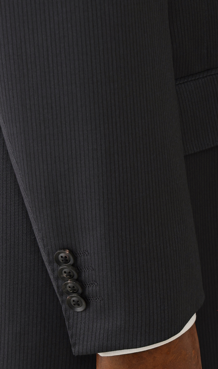 プレミアムスタンダードスーツ【JOHN CAVENDISH】 チャコール 体型:AB体(がっちり型),号数（身長）:4号(165cm)