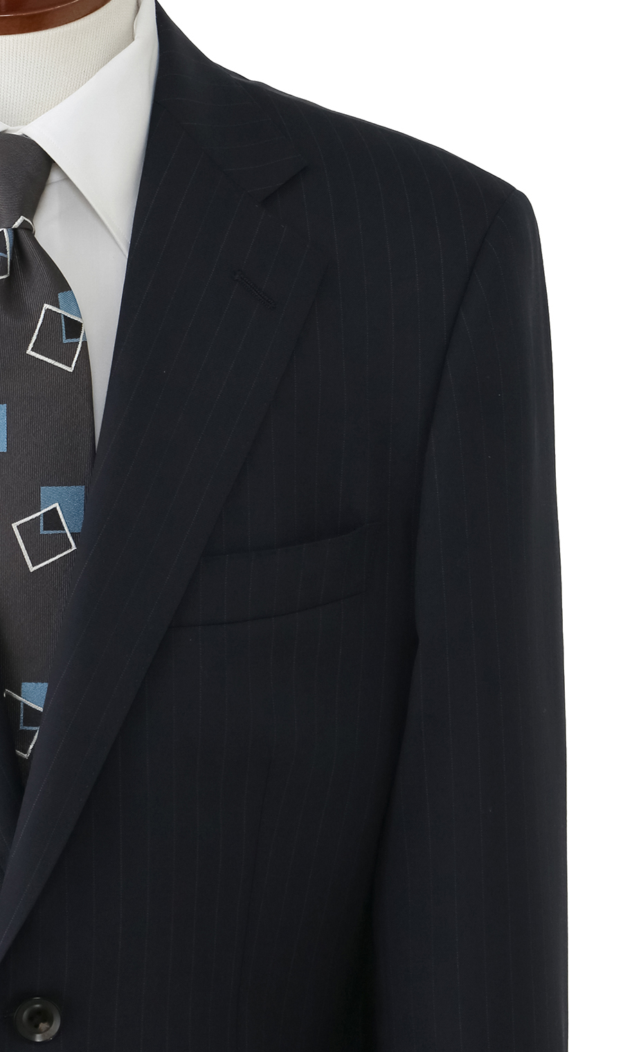 プレミアムスタンダードスーツ【DORMEUIL】 ネイビー 体型:A体(標準型),号数（身長）:5号(170cm)