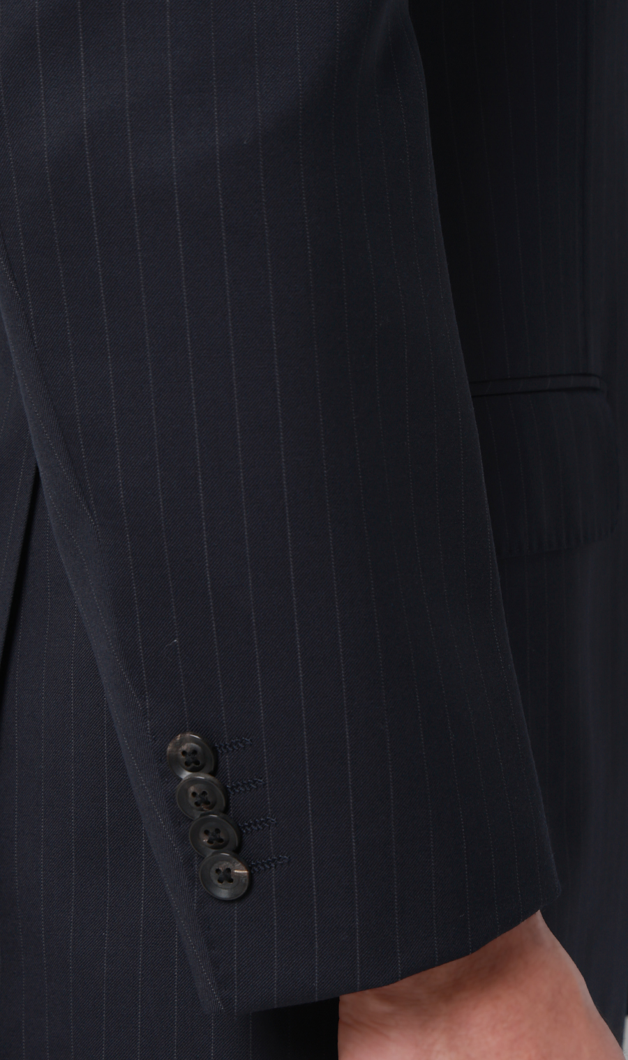 プレミアムスタンダードスーツ【DORMEUIL】 ネイビー 体型:A体(標準型),号数（身長）:5号(170cm)