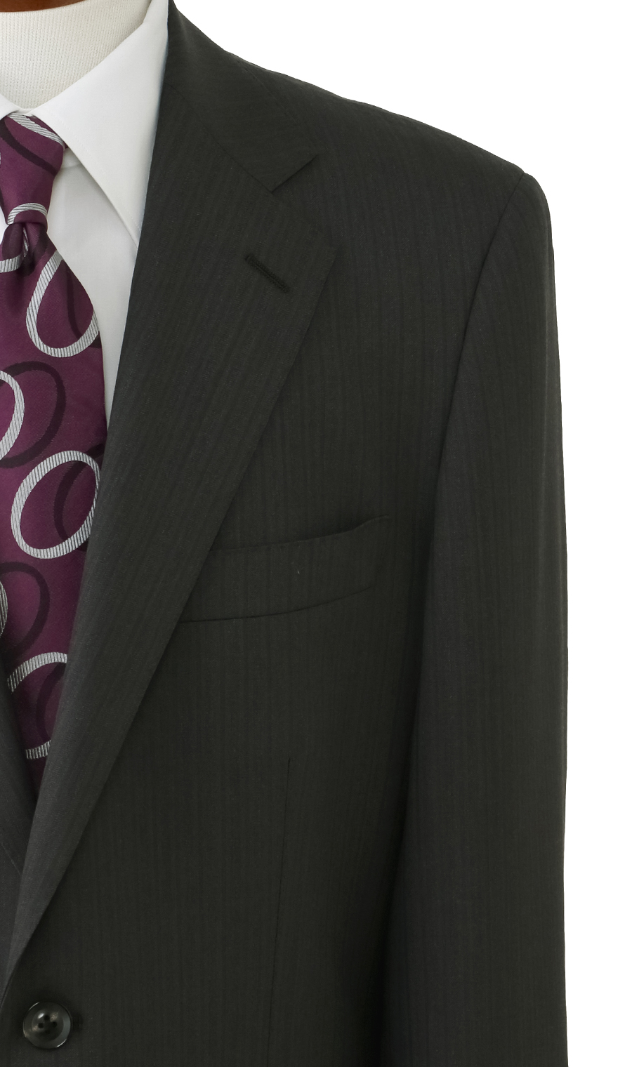 プレミアムスタンダードスーツ【DORMEUIL】 ブラウン 体型:AB体(がっちり型),号数（身長）:3号(160cm)