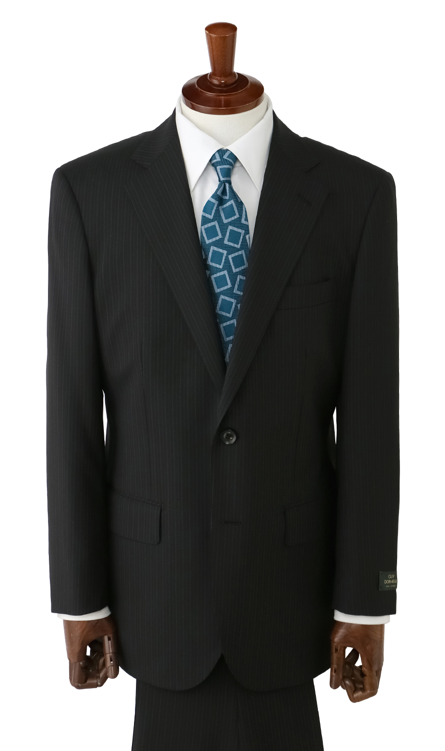 プレミアムスタンダードスーツ【DORMEUIL】 ブラック 体型:A体(標準型),号数（身長）:4号(165cm)