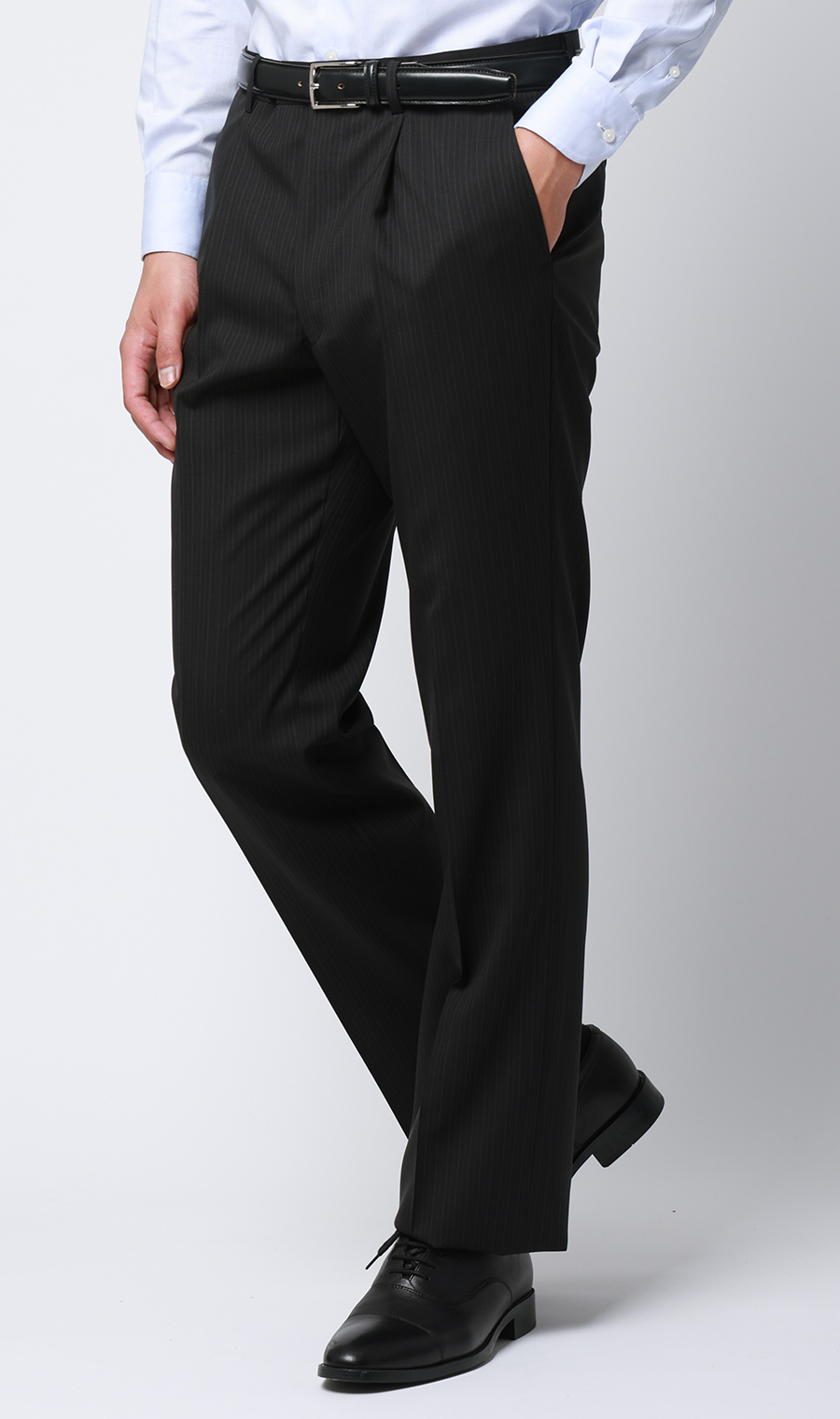 プレミアムスタンダードスーツ【DORMEUIL】 ブラック 体型:A体(標準型),号数（身長）:4号(165cm)