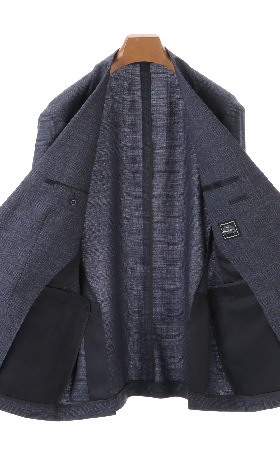 プレミアムスタンダードスーツ【Cool Tailoring】 ネイビー 体型:AB体(がっちり型),号数（身長）:4号(165cm)