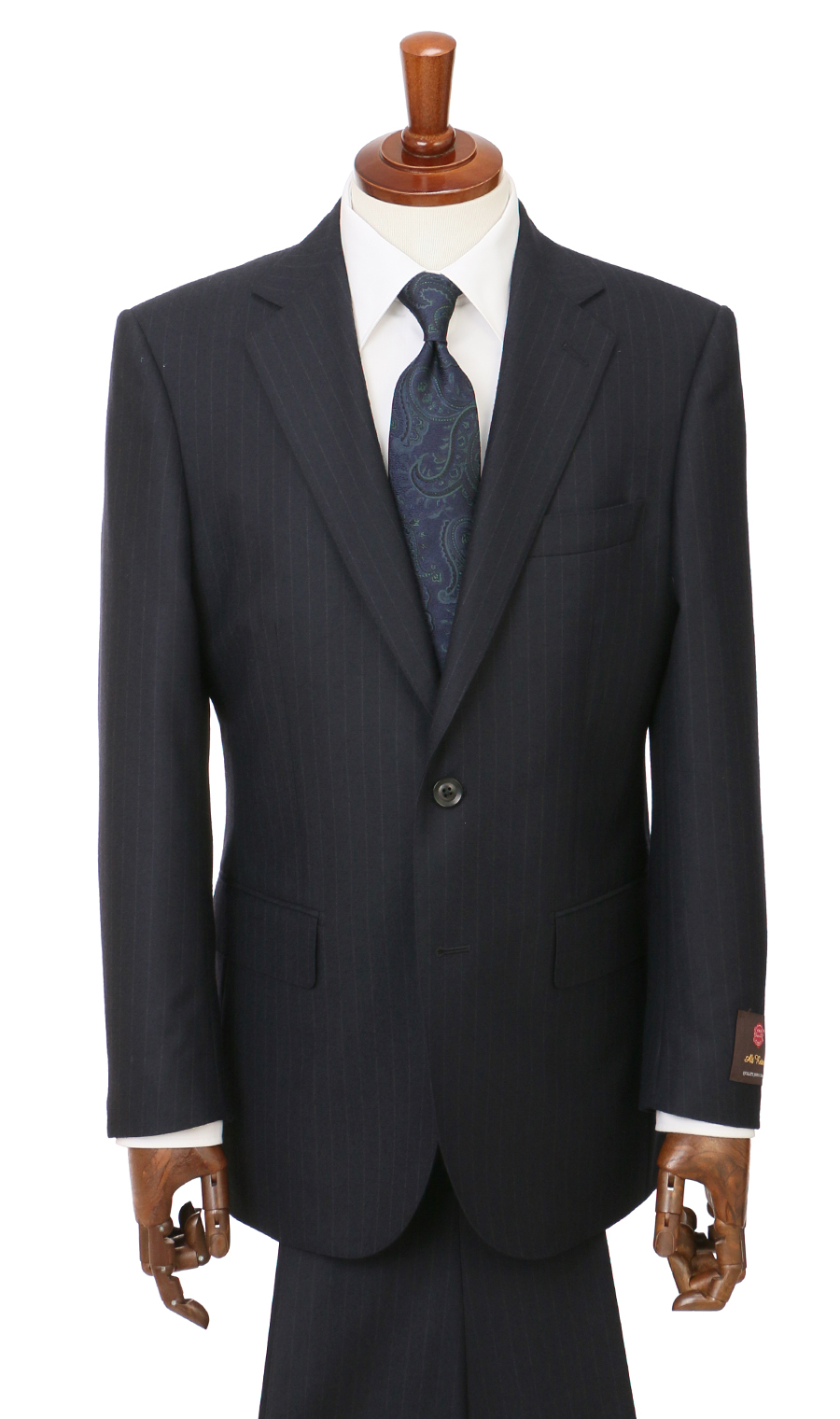 プレミアムスタンダードスーツ【C.D.K SUPER TEX】 ネイビー 体型:A体(標準型),号数（身長）:5号(170cm)