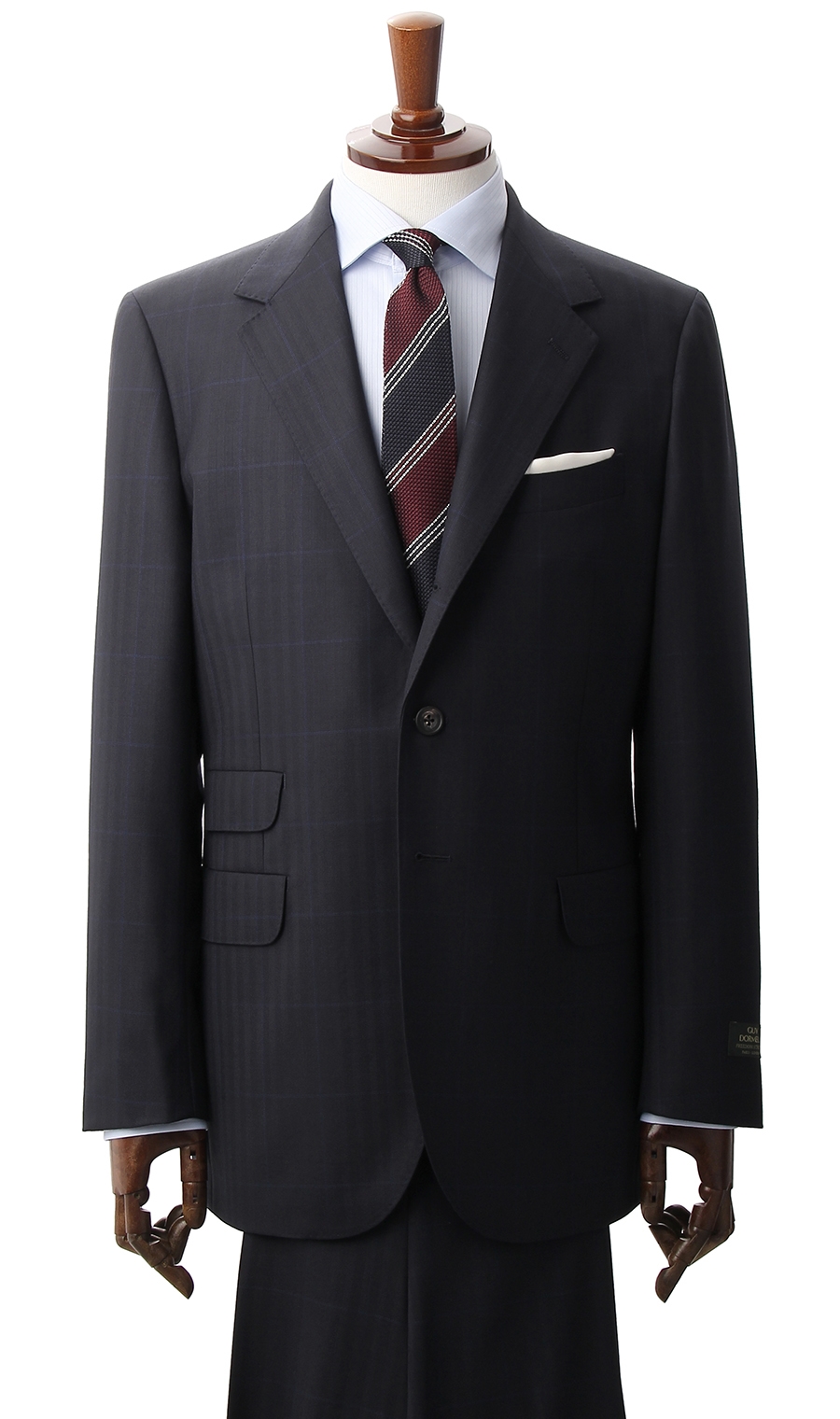 プレミアムスタンダードスーツ《20th Anniversary》《DORMEUIL》 ネイビー 体型:BE体(ゆったり型),号数（身長）:5号(170cm)