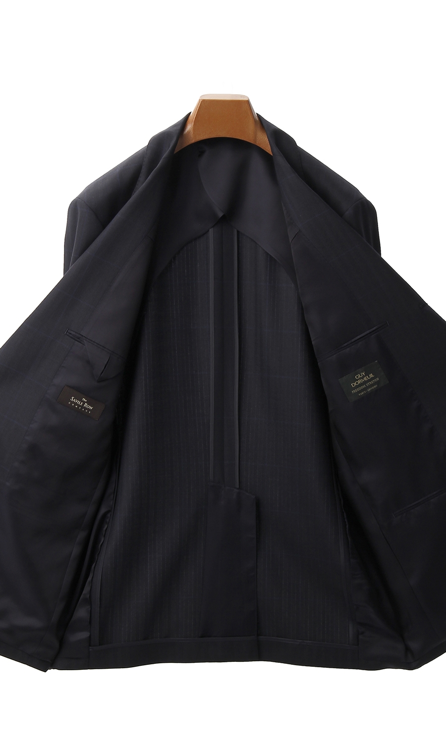 プレミアムスタンダードスーツ《20th Anniversary》《DORMEUIL》 ネイビー 体型:BE体(ゆったり型),号数（身長）:5号(170cm)