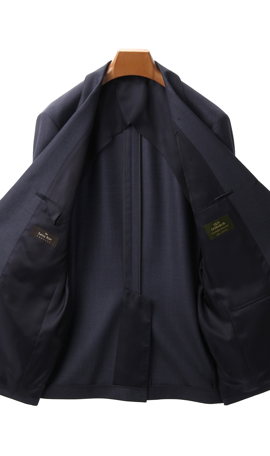 プレミアムスタンダードスーツ《20th Anniversary》《DORMEUIL》 ネイビー 体型:A体(標準型),号数(身長):4号(165cm)