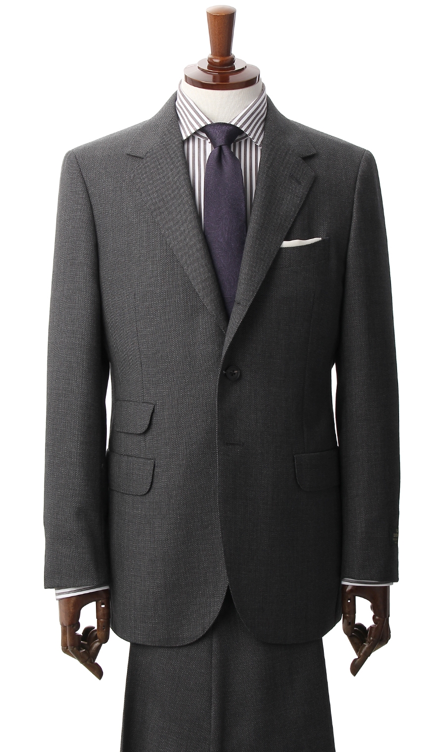 プレミアムスタンダードスーツ《20th Anniversary》《DORMEUIL》 グレー 体型:AB体(がっちり型),号数(身長):7号(180cm)