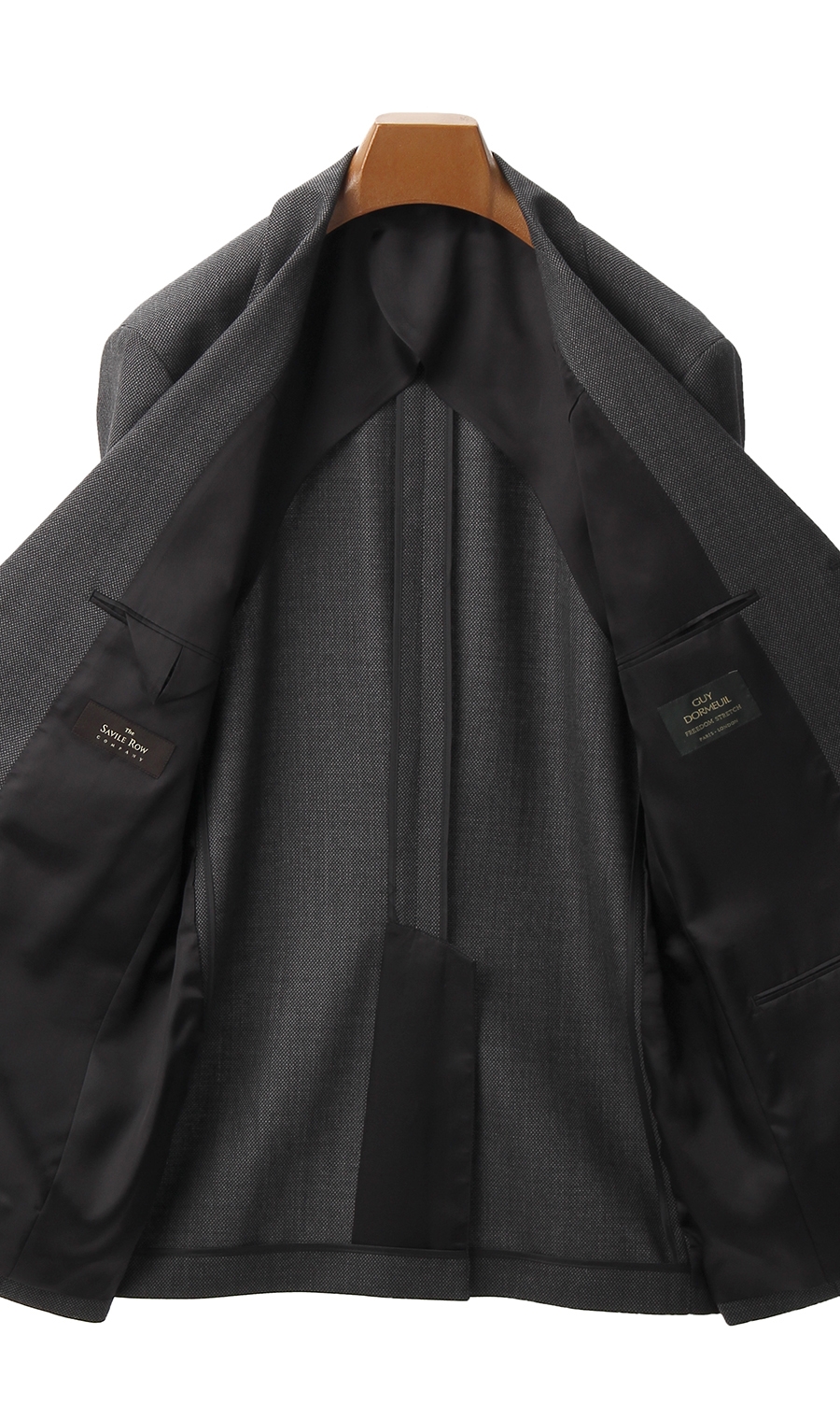 プレミアムスタンダードスーツ《20th Anniversary》《DORMEUIL》 グレー 体型:AB体(がっちり型),号数(身長):7号(180cm)