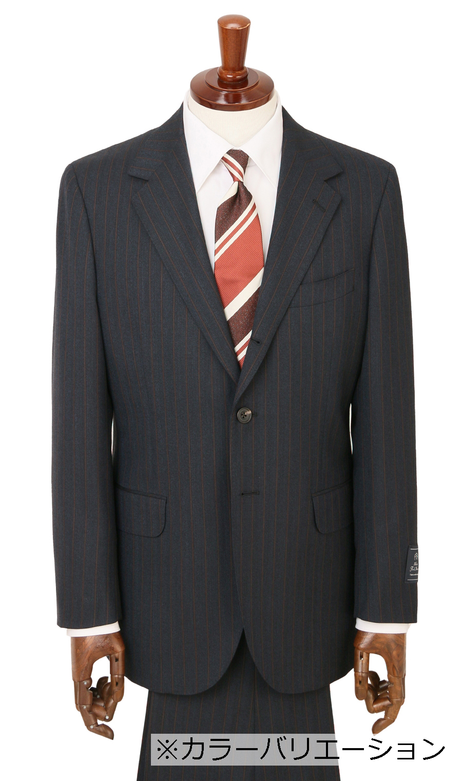 プレミアムスタンダードスーツ《Contemporary line》 グレー 体型:A体(標準型),号数（身長）:4号(165cm)