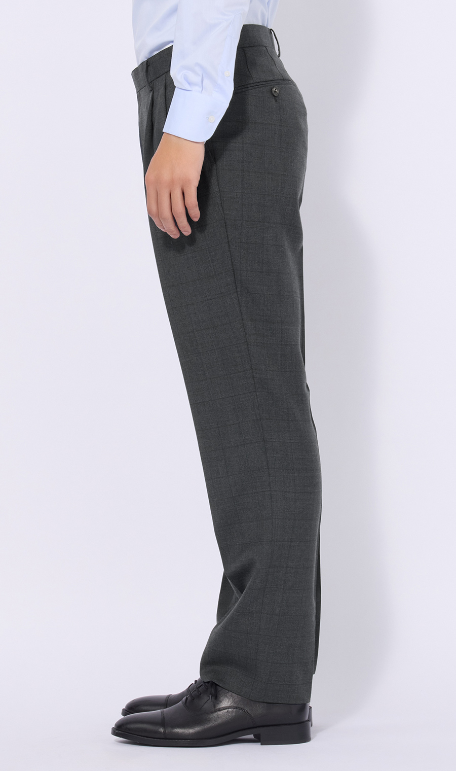 プレミアムスタンダードスーツ【Contemporary line】 ネイビー 体型:BE体(ゆったり型),号数(身長):8号(185cm)