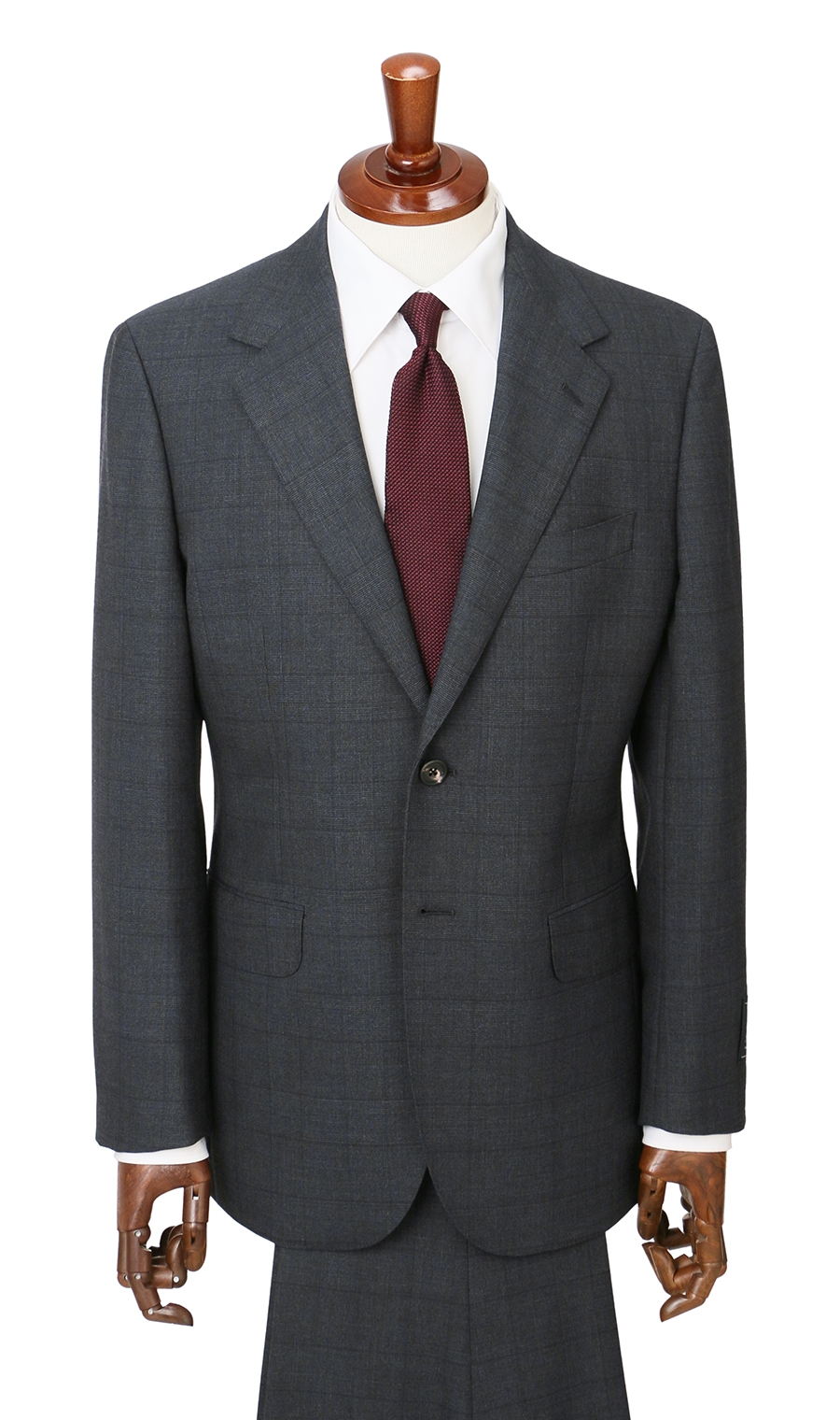 プレミアムスタンダードスーツ【Contemporary line】 ネイビー 体型:BE体(ゆったり型),号数(身長):8号(185cm)