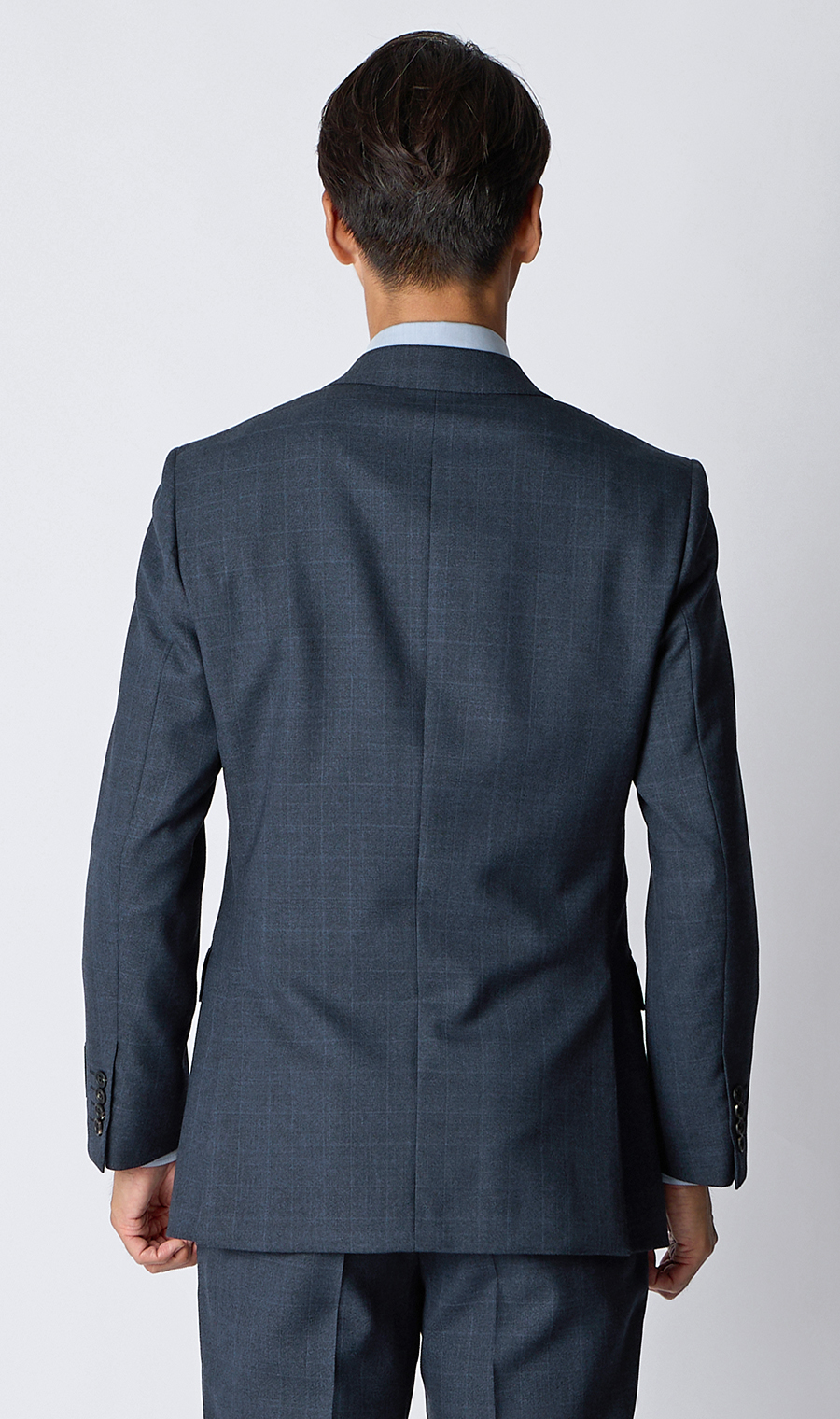 プレミアムスタンダードスーツ【Contemporary Line】 ネイビー 体型:A体(標準型),号数（身長）:3号(160cm)