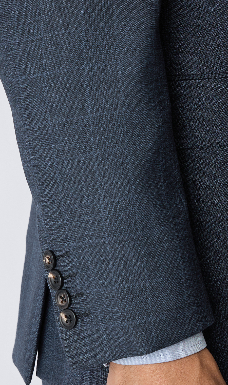 プレミアムスタンダードスーツ【Contemporary Line】 ネイビー 体型:A体(標準型),号数（身長）:3号(160cm)