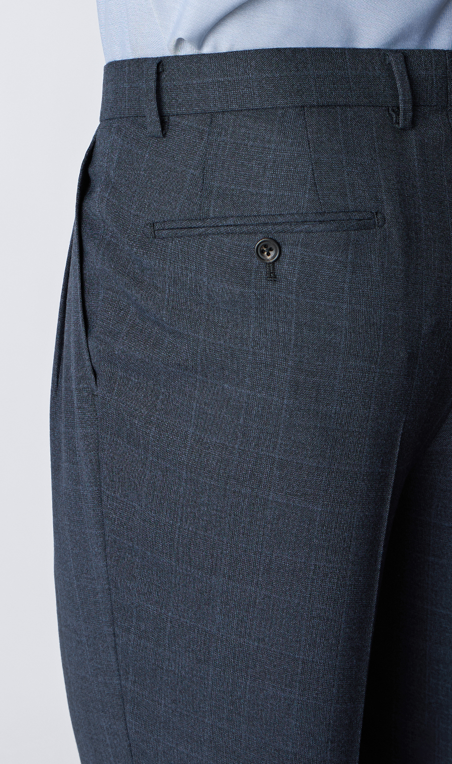 プレミアムスタンダードスーツ【Contemporary Line】 ネイビー 体型:A体(標準型),号数（身長）:3号(160cm)