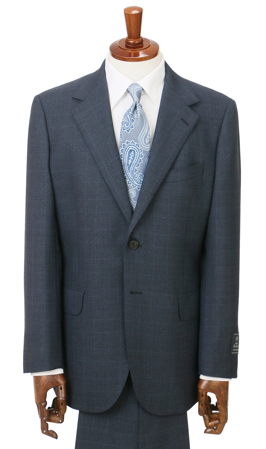 プレミアムスタンダードスーツ【Contemporary Line】 ネイビー 体型:A体(標準型),号数（身長）:3号(160cm)