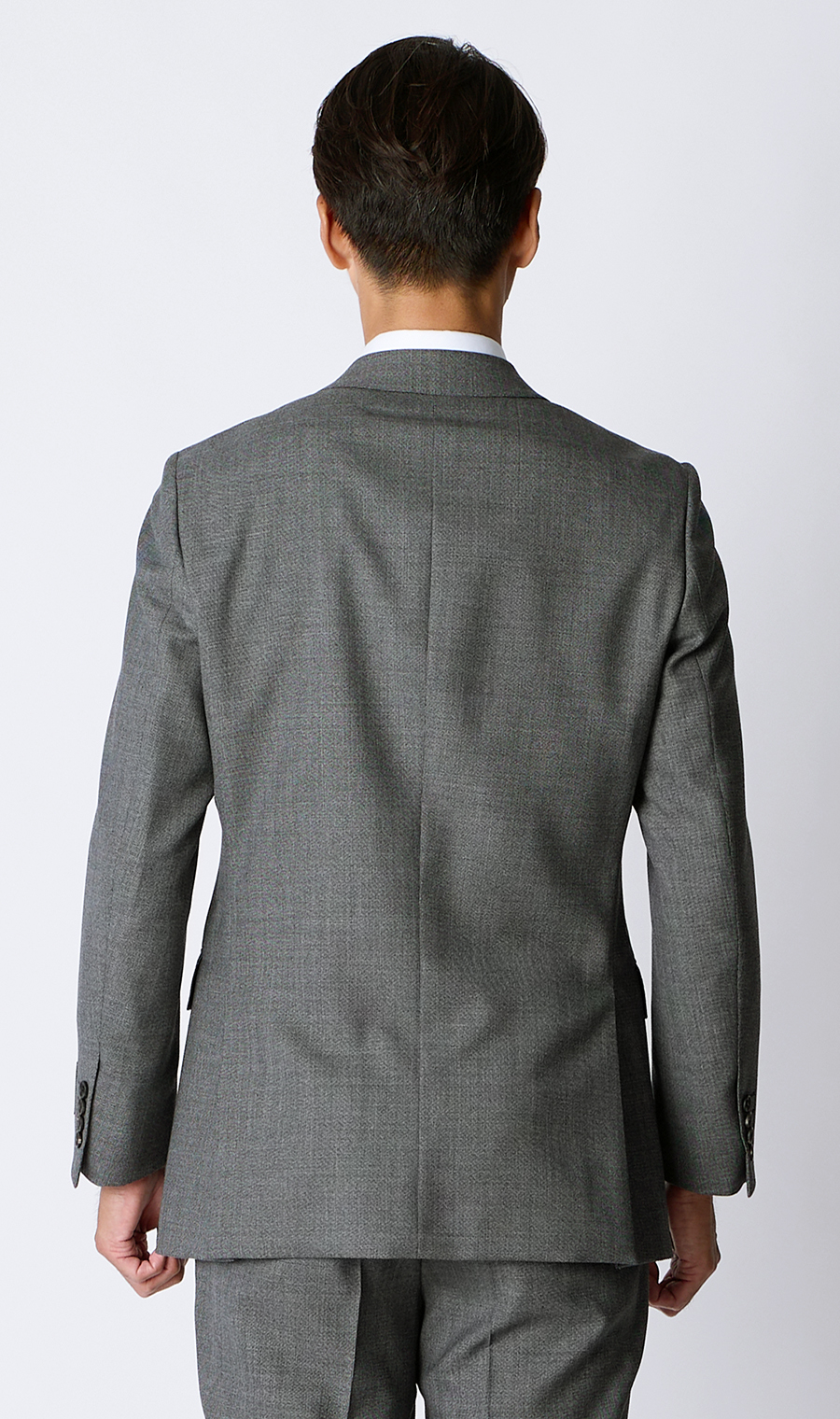 プレミアムスタンダードスーツ【Contemporary Line】 グレー 体型:A体(標準型),号数（身長）:3号(160cm)