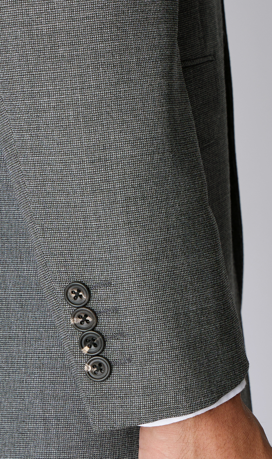 プレミアムスタンダードスーツ【Contemporary Line】 グレー 体型:A体(標準型),号数（身長）:3号(160cm)