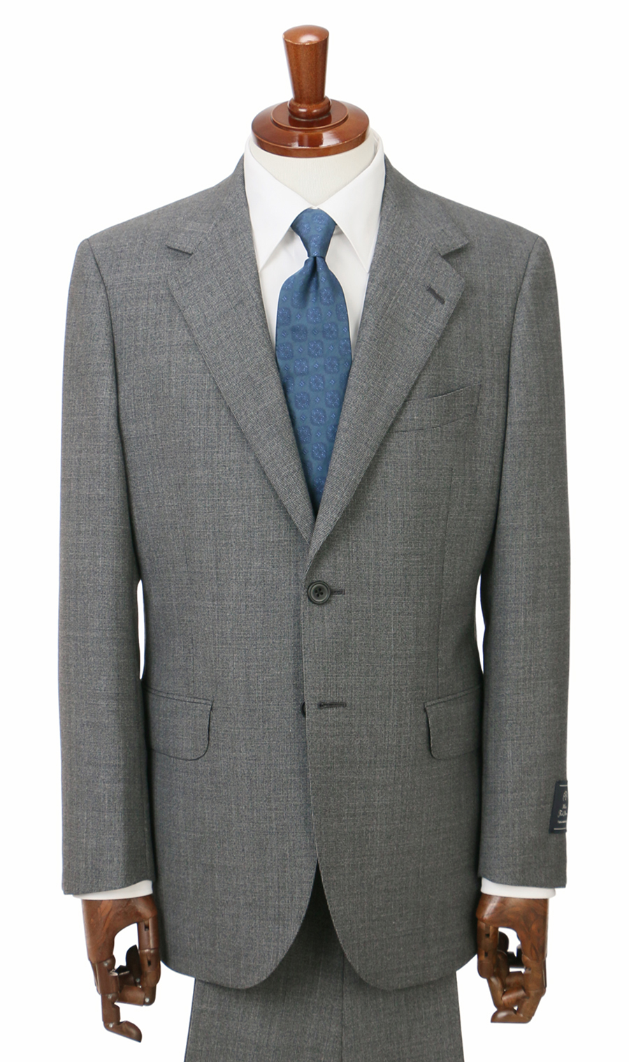 プレミアムスタンダードスーツ【Contemporary Line】 グレー 体型:A体(標準型),号数（身長）:3号(160cm)