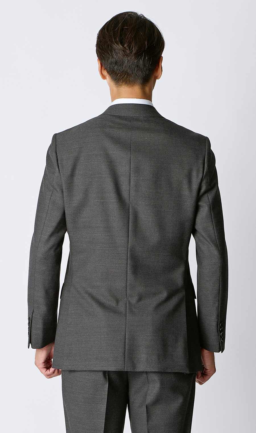 プレミアムスタンダードスーツ【Contemporary Line】 グレー 体型:A体(標準型),号数（身長）:3号(160cm)