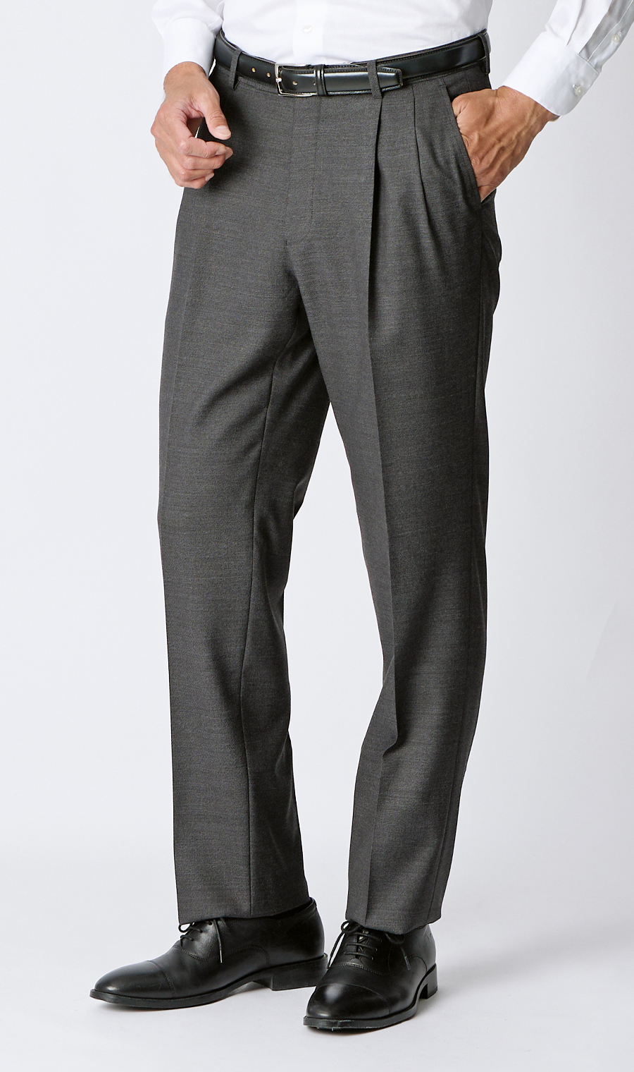 プレミアムスタンダードスーツ【Contemporary Line】 グレー 体型:A体(標準型),号数（身長）:3号(160cm)