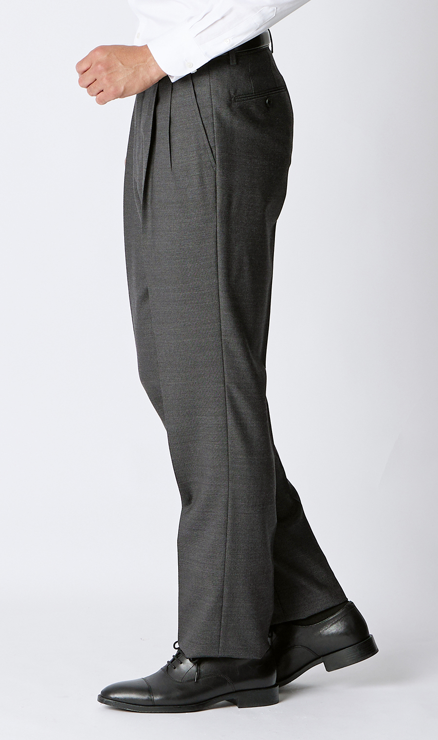 プレミアムスタンダードスーツ【Contemporary Line】 グレー 体型:A体(標準型),号数（身長）:3号(160cm)